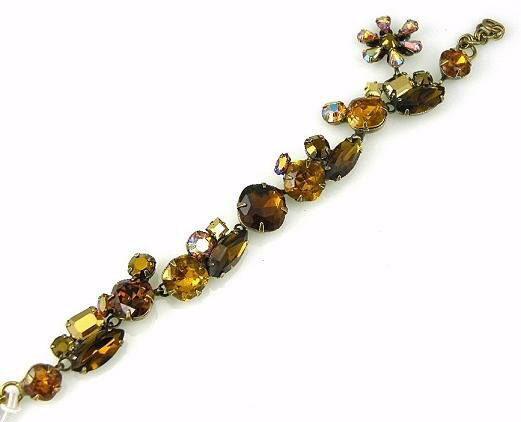 Sorrelli Brilliant Bronze Swarovsk Crystal Bracelet