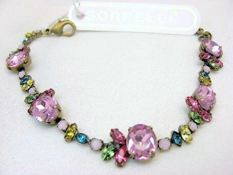 Sorrelli Happy Birthday Swarovski Crystal Bracelet