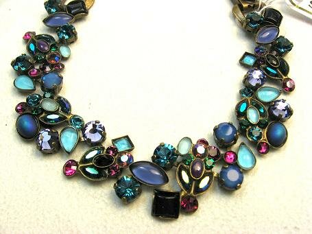 Sorrelli Blueberry Swarovski Crystal Bracelet