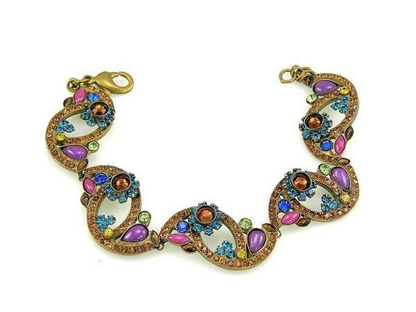 Sorrelli M & M Swarovski Crystal Bracelet