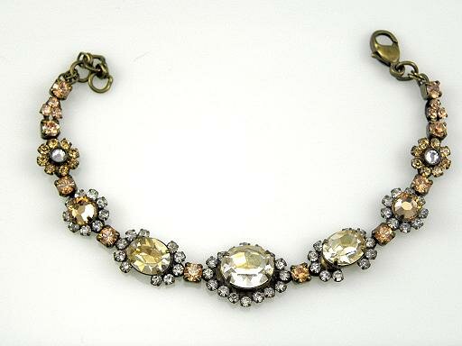 Sorrelli Pina Colada Swarovski Crystal Bracelet