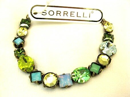 Sorrelli Mint Julep Swarovski Crystal Bracelet