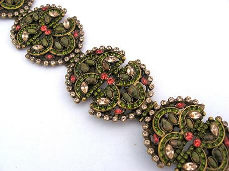 Sorrelli Rosewood Swarovski Crystal Bracelet