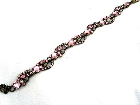 Sorrelli Rosy Cheeks Swarovski Crystal Bracelet