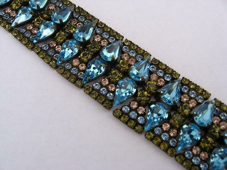 Sorrelli Meadow Mist Swarovski Crystal Bracelet