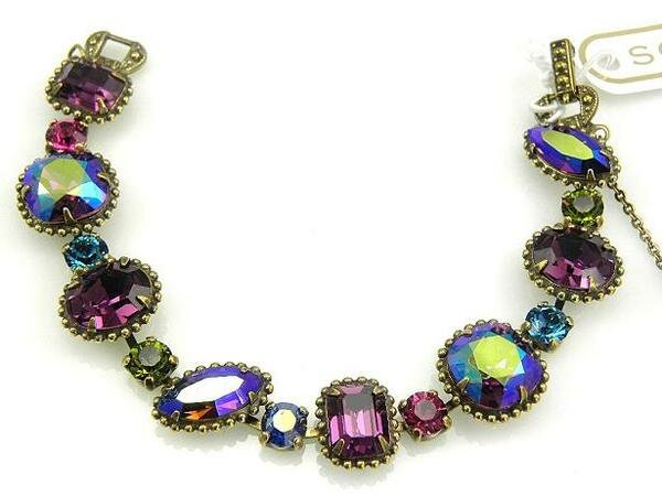 Sorrelli Super Multi Swarovski Crystal Bracelet