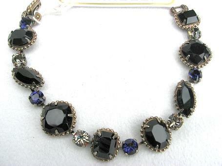 Sorrelli Black Magic Swarovski Crystal Bracelet