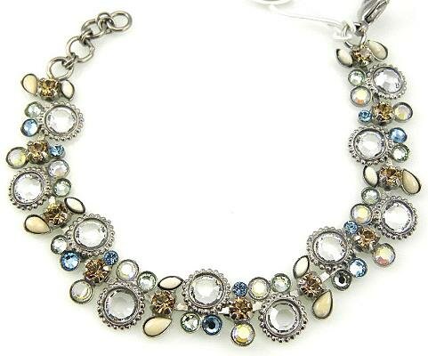Sorrelli Egg Shell Swarovski Crystal Bracelet