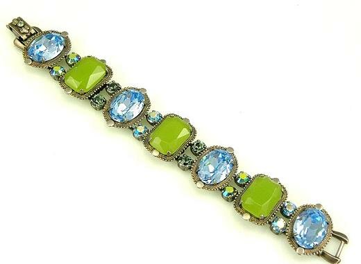 Sorrelli Ocean Swarovski Crystal Bracelet