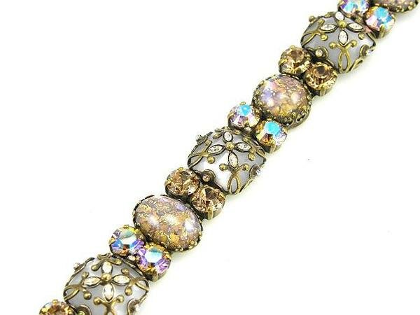 Sorrelli Amaretto Swarovski Crystal Bracelet