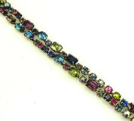Sorrelli Super Multi Swarovski Crystal Bracelet