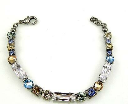 Sorrelli Egg Shell Swarovski Crystal Bracelet