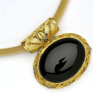 Onyx Pendant By Barbara Garwood