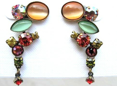 Sorrelli Juicy Fruit Swarovski Crystal Earrings