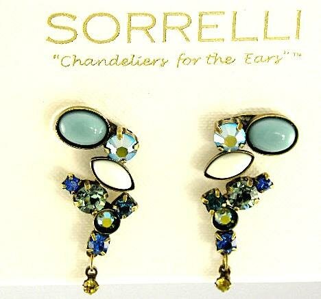 Sorrelli Spearmint Swarovski Crystal Earrings
