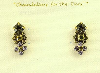 Sorrelli Army Girl Swarovski Crystal Earrings