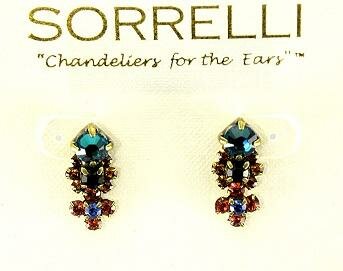 Sorrelli Jelly Bean Swarovski Crystal Earrings