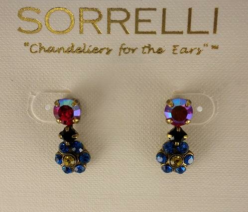 Sorrelli Jelly Bean Swarovski Crystal Earrings