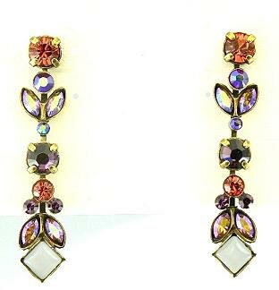 Sorrelli Zinnia Swarovski Crystal Earrings