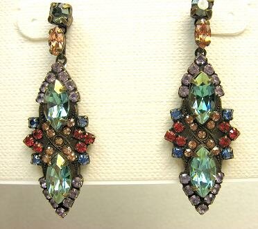 Sorrelli Luster Swarovski Crystal Earrings
