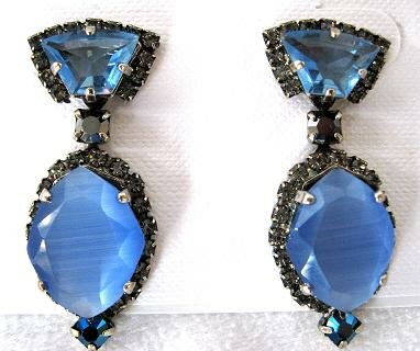 Sorrelli Ice Blue Swarovski Crystal Earrings