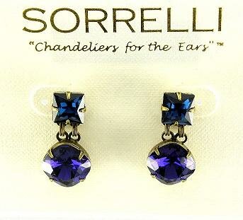 SORRELLI SCREAM & SHOUT SWAROVSKI CRYSTAL EARRINGS