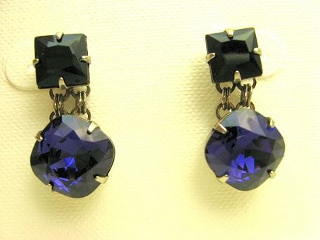 Sorrelli Black Magic Swarovski Crystal Earrings