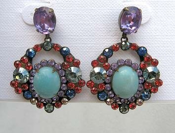 Sorrelli Luster Swarovski Crystal Earrings