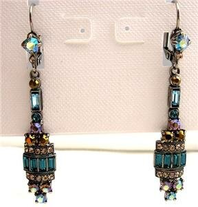 Sorrelli Desert Blue Swarovski Crystal Earrings