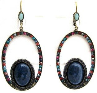 SORRELLI SCREAM & SHOUT SWAROVSKI CRYSTAL EARRINGS