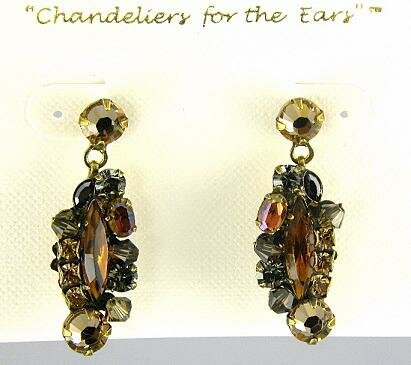 Sorrelli City Neutral Swarovski Crystal Earrings