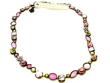 Sorrelli Barbie Girl Swarovski Crystal Necklace