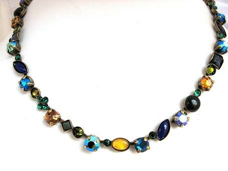 Sorrelli Emerald Forest Swarovski Crystal Necklace