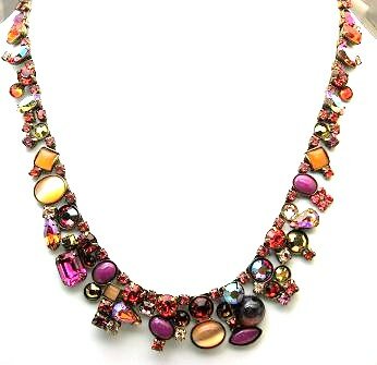Sorrelli Flamingo Swarovski Crystal Necklace