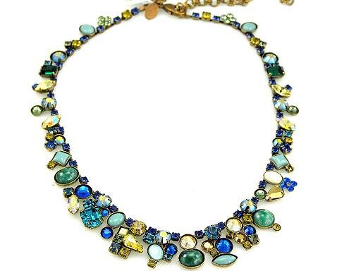 Sorrelli Spearmint Swarovski Crystal Necklace