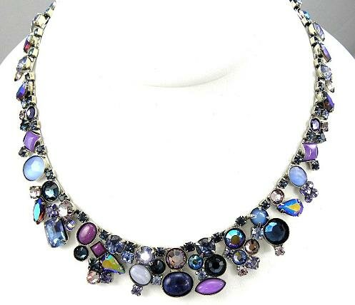 Sorrelli Purple Rain Swarovski Crystal Necklace