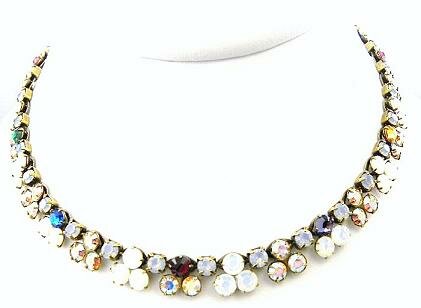 Sorrelli Aurora Borealis Swarovski Crystal Necklace