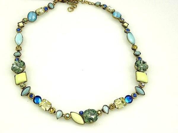 Sorrelli Spearmint Swarovski Crystal Necklace