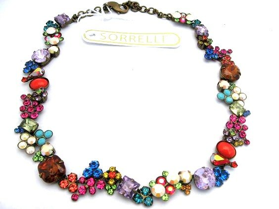 Sorrelli Cotton Candy Swarovski Crystal Necklace
