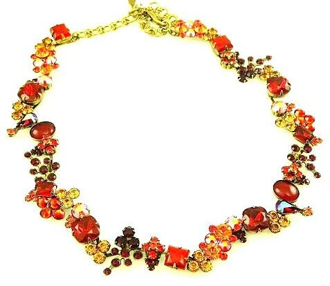 Sorrelli Red Rocket Swarovski Crystal Necklace