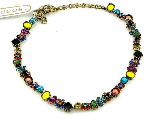 Sorrelli Jelly Bean Swarovski Crystal Necklace