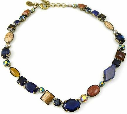 Sorrelli Stone Wash Swarovski Crystal Necklace