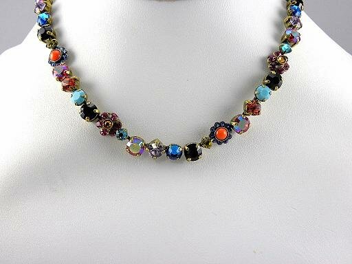 Sorrelli Jelly Bean Swarovski Crystal Necklace