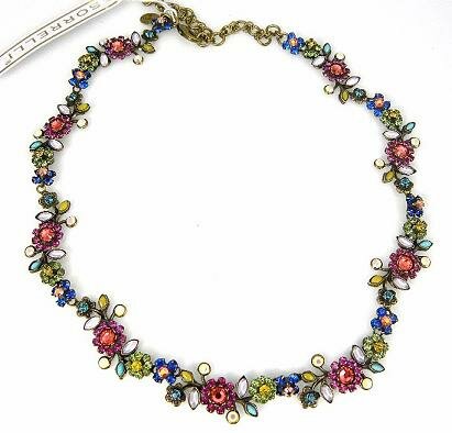 Sorrelli Cotton Candy Swarovski Crystal Necklace