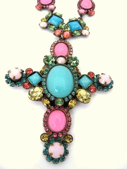 Sorrelli Happy Birthday Swarovski Crystal Cross