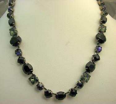 Sorrelli Black Magic Swarovski Crystal Necklace