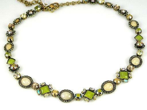 Sorrelli Water Lily Swarovski Crystal Necklace