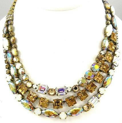 Sorrelli Amaretto Swarovski Crystal Necklace