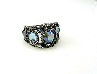 Sorrelli Salt Water Swarovski Crystal Ring