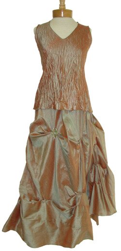 Lee Andersen Dupioni Silk Vamp Shell